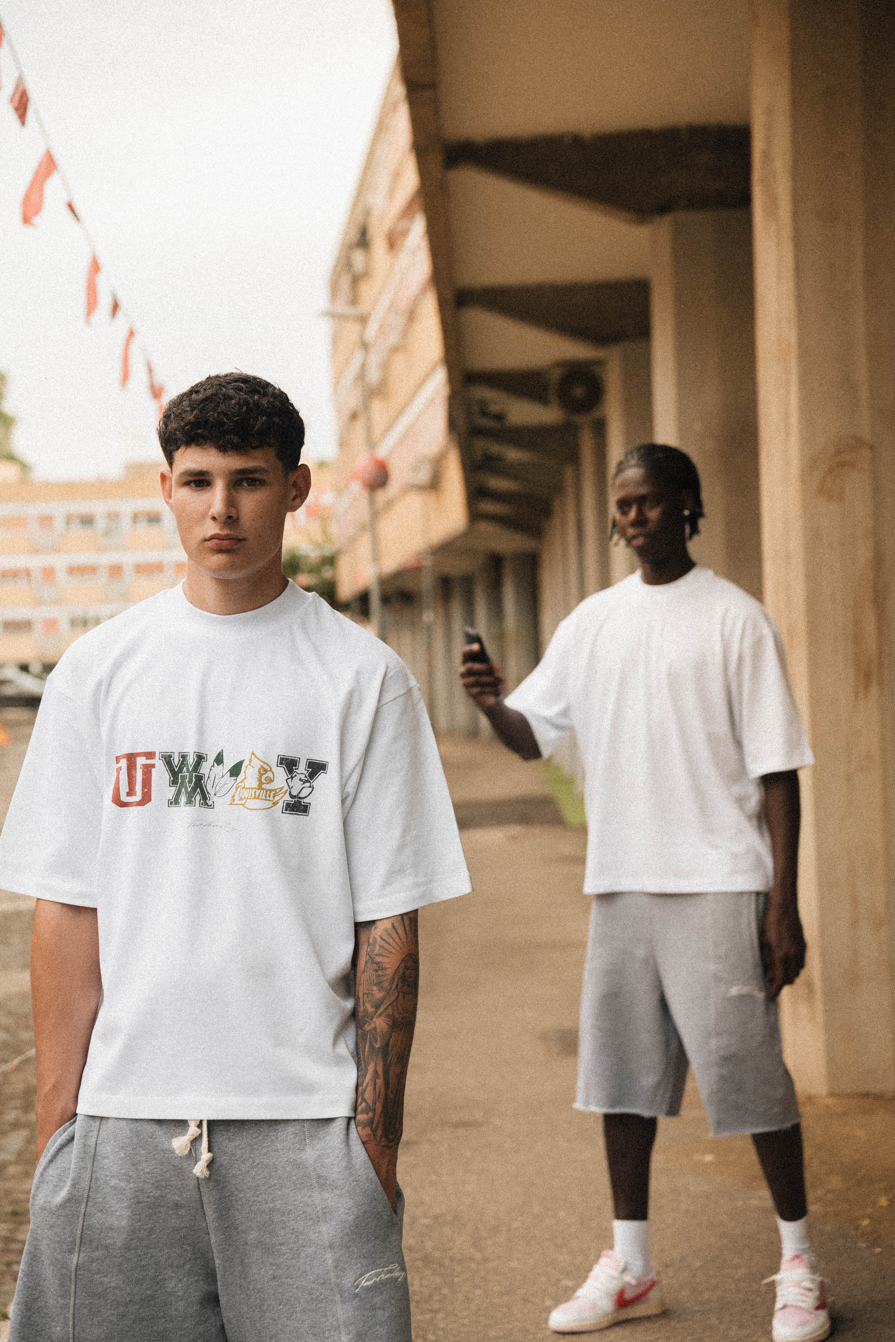 COLLEGE LOGO TEE