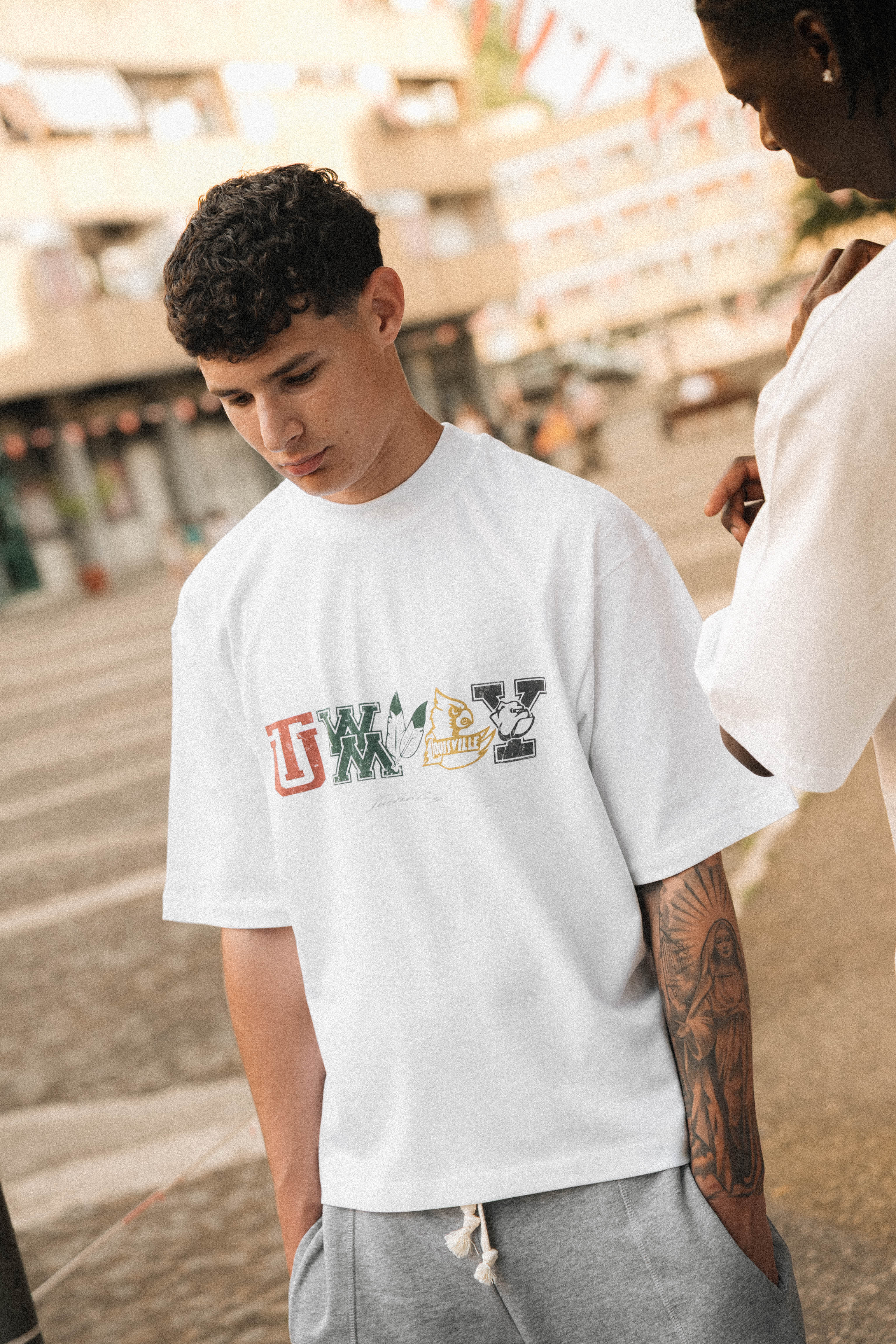 COLLEGE LOGO TEE